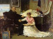 Sir John Everett Millais North-West Passage Germany oil painting artist